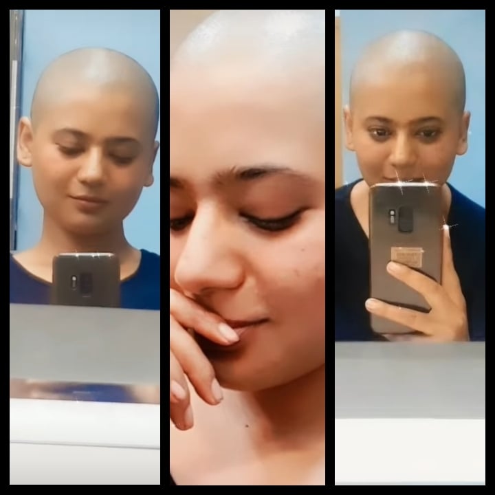 अभिनेत्री केकी फिल्मका लागि गरिन् कपाल मुण्डन !